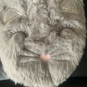 Fuzzy Cat Slipper Socks